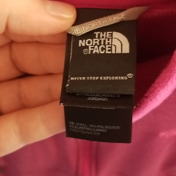 THE NORTH FACE hot pink fleece - Picture 3 of 6